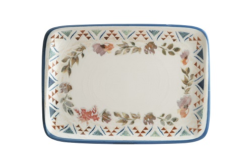 Блюдо прямоуг. 230*160 мм. Спринг, форма Мув Bonna /1/12/1260 АКЦИЯ