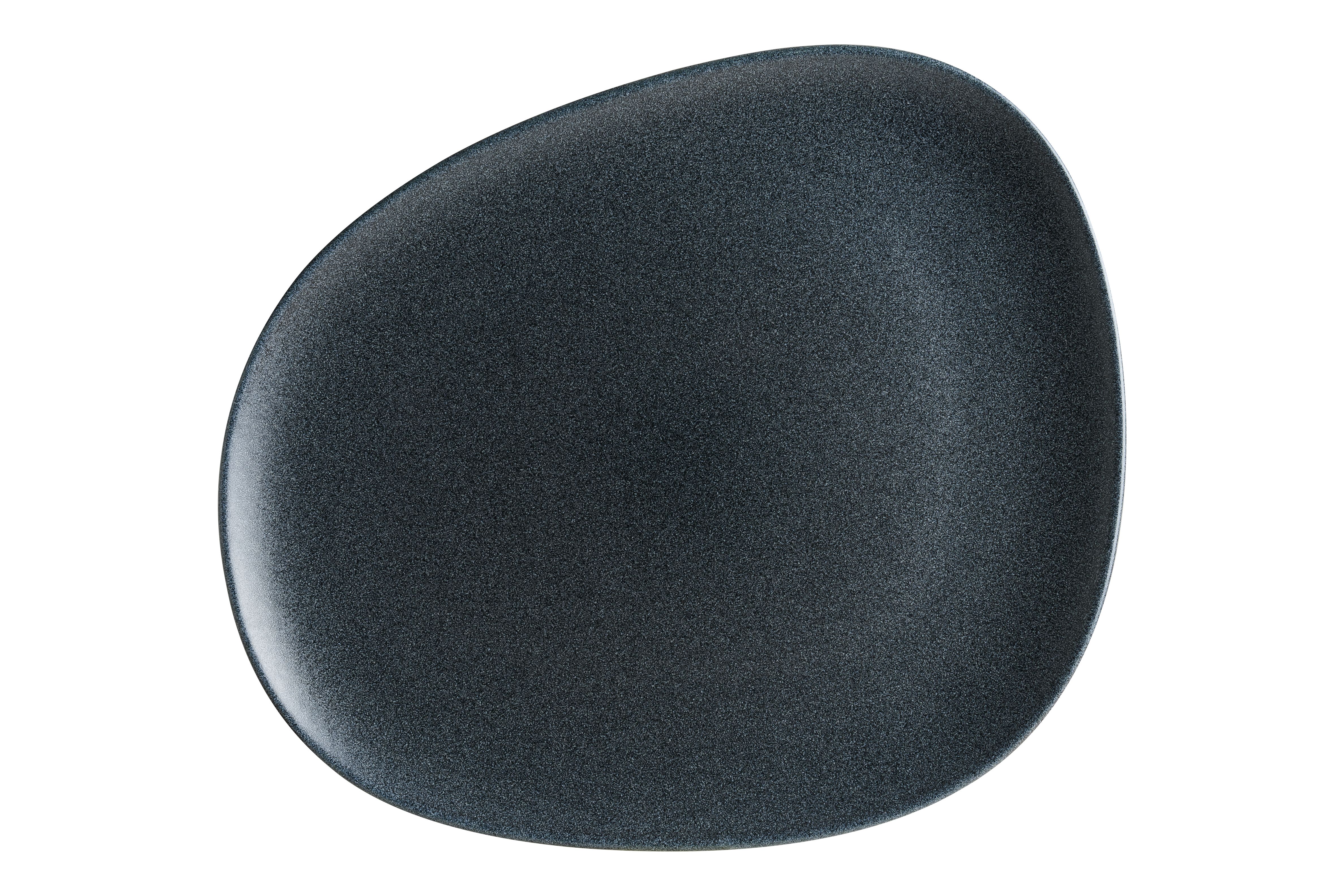 Тарелка d=330 мм. Графит, форма Ваго Bonna /1/6/408/