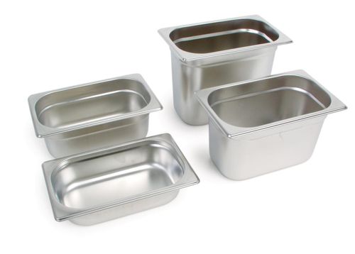 Гастроемкость 1/4 h=100 мм. 265*162 мм. 2,5 л. нерж. MGsteel /1/6/24/