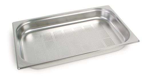 Гастроемкость 1/1 h=150 мм. 530*325 мм. 20 л. нерж.перфорир. d=4 мм. MGsteel /1/6/