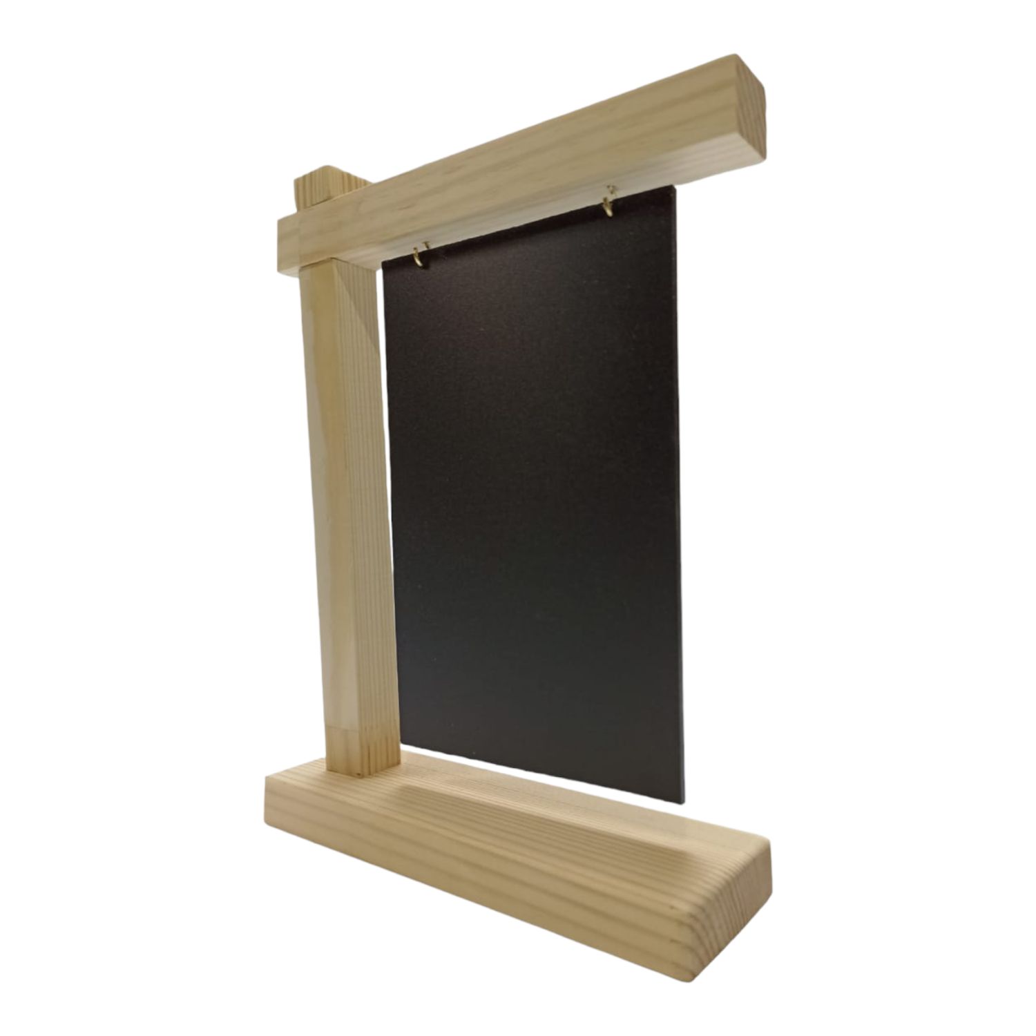 Табличка 170*220 мм. А6 меловая двусторонняя висячая, на дерев. подставке /1/5/ АКЦИЯ