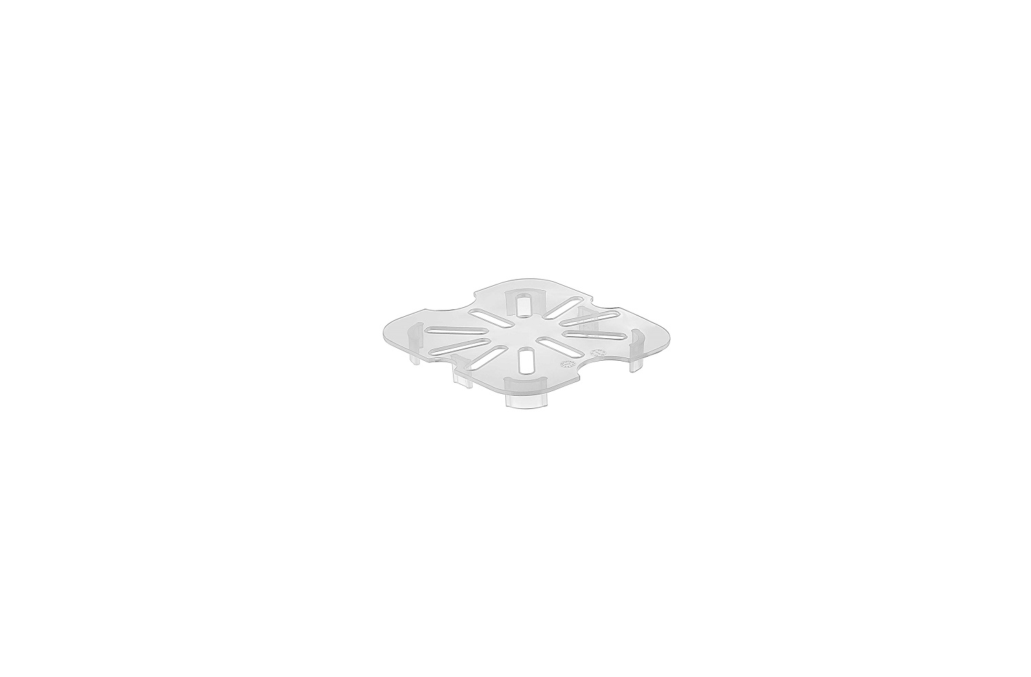 Сливная вставка к GN 1/6 (дренаж) п/п прозрачная GP /1/48/