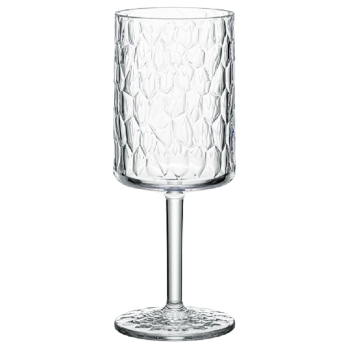 Бокал для вина 290 мл. d=68 мм. h=182 мм. поликарбонат, прозрачн. Айс Bonna /1/6/