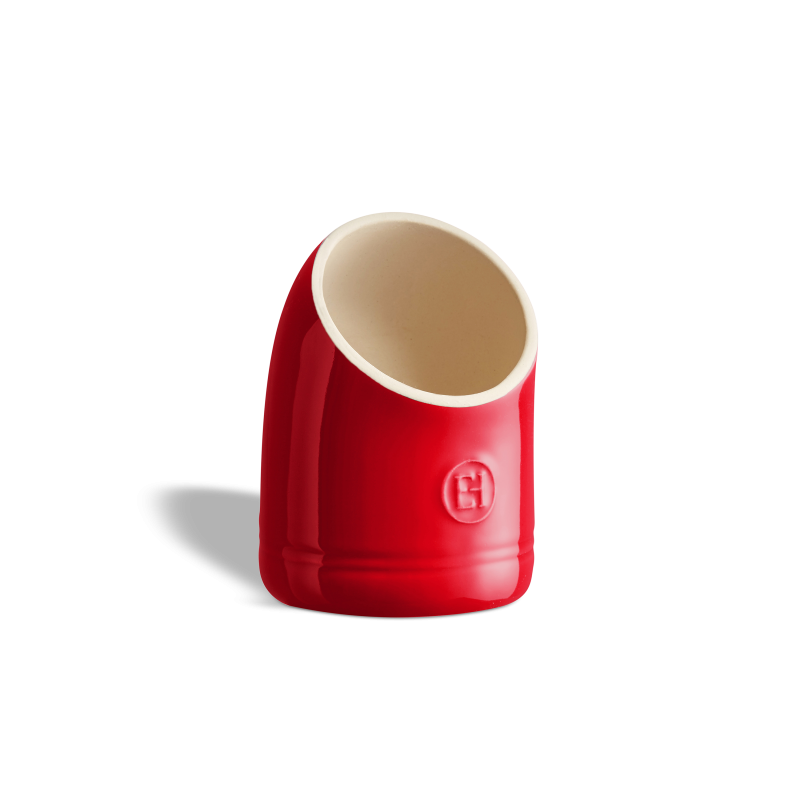 Солонка 600 мл. d=110 мм. h=155 мм. профессиональная красная Emile Henry /1/2/ ВДОХНОВЕНИЕ