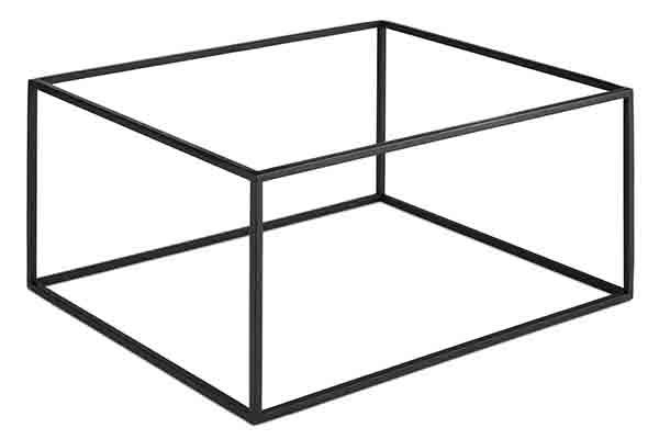 Подставка для фуршетных блюд 32,5*26,5 см, h=16,2 см. нерж. черная APS /1/4/
