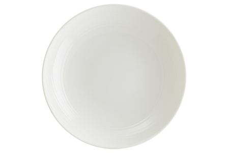 Тарелка d=230 мм. глубокая 1000 мл. h=45 мм. Белый Луп узкая полоска Bonna /1/6/558/