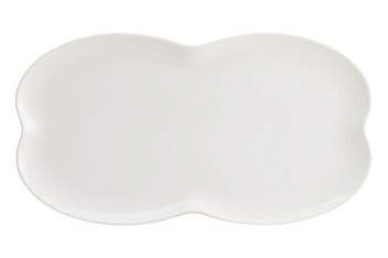 Блюдо для подачи 350*190 мм. Белый, форма Ист Bonna /1/6/432/ ВДОХНОВЕНИЕ