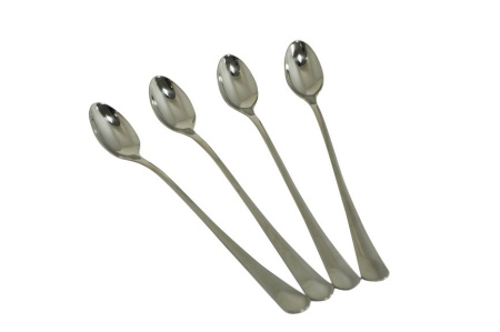 Ложка для коктейля 18/10 1 мм  21 см. Pinti /1/4/ АКЦИЯ