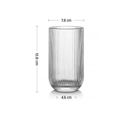 Хайбол 430 мл. d=78/46 мм. h=128 мм. Гэтсби MGline /6/24/