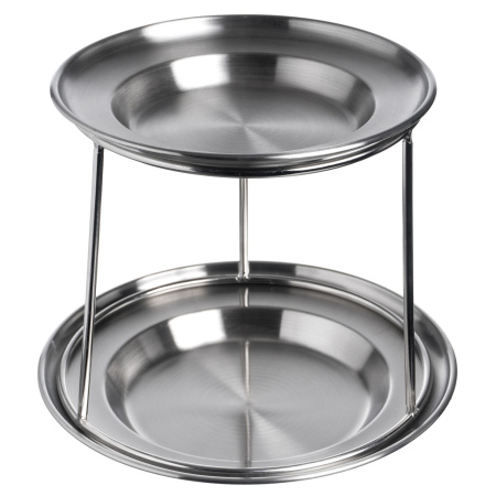 Блюдо круглое d=20 см. нерж. MGprof /1/ АКЦИЯ