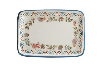 Блюдо прямоуг. 230*160 мм. Спринг, форма Мув Bonna /1/12/1260 АКЦИЯ