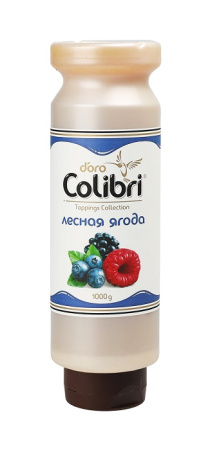 Топпинг "Лесная ягода" 1 кг Золотая Колибри /1/6/ АКЦИЯ