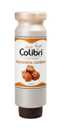 Топпинг "Соленая карамель" 1 кг Золотая Колибри /1/6/