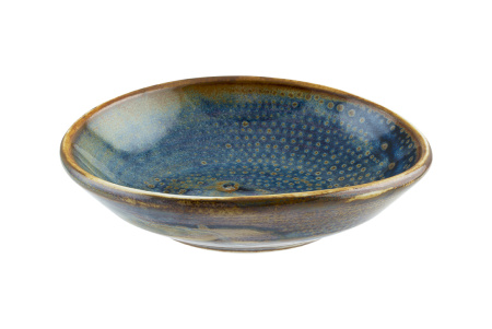 Соусник  70 мл. 100*85 мм. Сапфир, форма Ваго волнистый край Bonna /1/24/720/