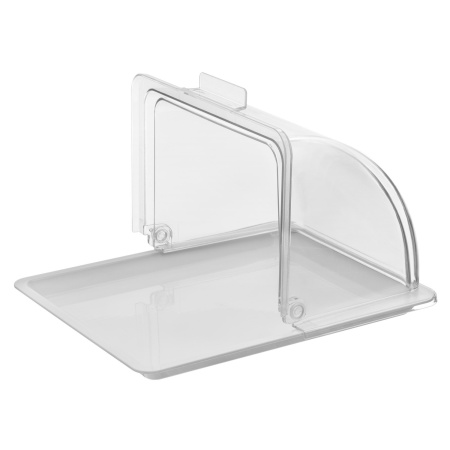 Поднос для подачи GN 1/2 32,5*26,5 см. поликарбонат, белый б/крышки (крышка 76828, 76829) GP /1/24/