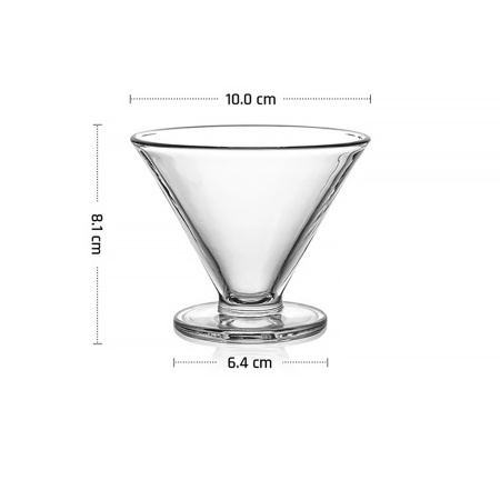 Креманка 170 мл. d=100 мм. h=81 мм. Апекс MGline /6/24/