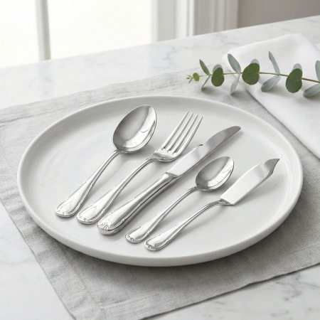 Вилка десертная Король Генрих VIII 18/10  2,5 мм 18 см. Abert /12/