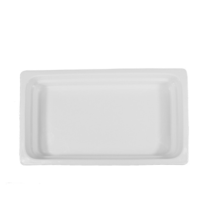 Гастроемкость 1/1 h= 65 мм. 530*325 мм. 7 л. белая фарфор Bonna /1/