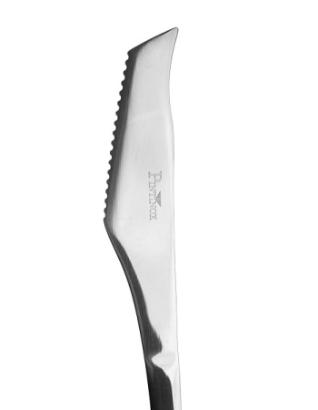 Нож для пиццы, моллюсков 100/213 мм. 18/10 2 мм. Pinti /1/