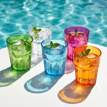 Олд Фэшн 250 мл. d=83 мм. h=90 мм. поликарбонат прозрачный /1/42/