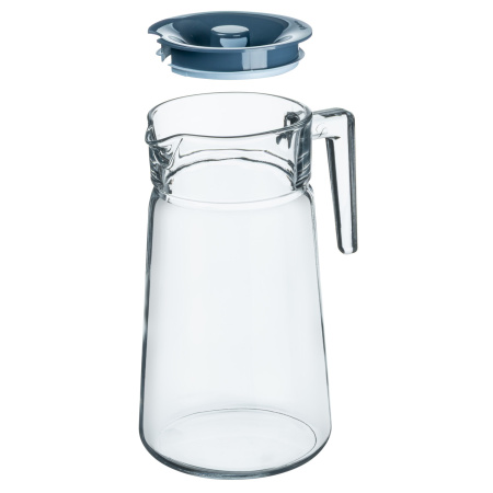 Кувшин 2 л. d=105 мм. h=248 мм. с серой крышкой Сити /1/6/72/