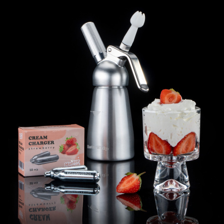 Сифон (кремер) для взбивания сливок  0,25 л. алюм./пластик MasterWhip /1/324/ АКЦИЯ