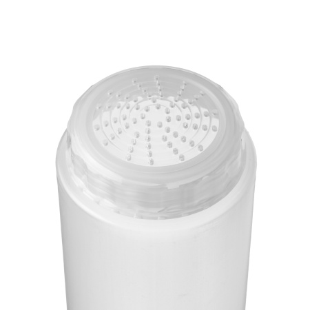 Емкость для сыпучих прод. 1 л. d=75 мм. h=250 мм. с мелк. отверст. прозрачная GP /1/24/ АКЦИЯ