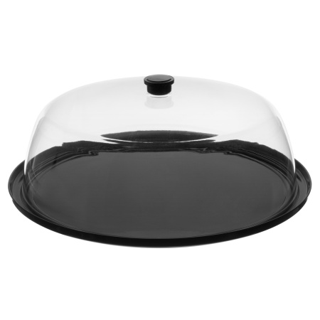 Крышка d=35 см. h=13 см. поликарбонат, прозрачная (поднос 76841,76849,76857) GP /1/12/ ВДОХНОВЕНИЕ