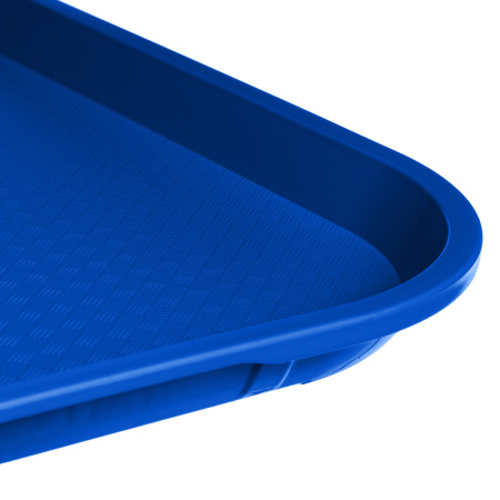 Поднос 44,5*34,5 см. голубой поверхность классик (123) MGprof /1/10/