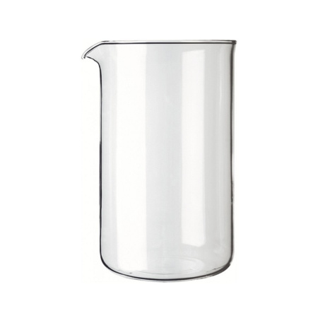 Колба для френч-пресса  800 мл. d=103 мм. h=153 мм. Термостекло /1/24/