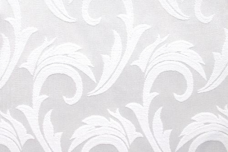 Скатерть 145*200 см. белая перья  /3/ Под заказ