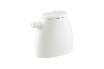 Соусник 160 мл. 85*90 мм. h=90 мм. с крышкой Белый, форма Ист Bonna /1/12/936/ ВДОХНОВЕНИЕ