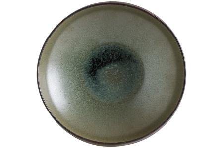 Тарелка d=210 мм. глубокая 825 мл. h=55 мм. Лагун Олив Bonna /1/6/