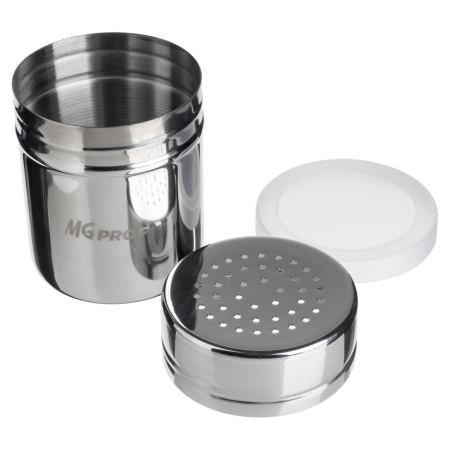 Емкость для сыпучих прод. 0,3 л. d=70 мм. h=100 мм. с мелк. отверст. нерж. MGprof /1/