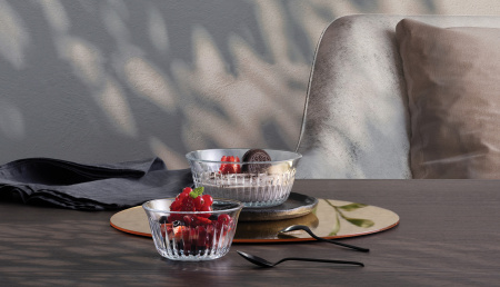 Креманка 175 мл. d=100 мм. h=50 мм. Фрезия /12/1152/