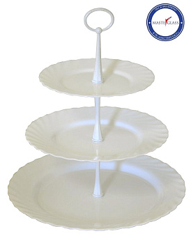 Этажерка 3-х ярусная d=19/24/31 см. h=35 см. Трианон /1/ АКЦИЯ