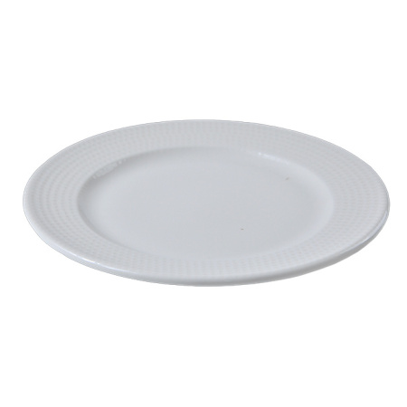 Тарелка d=270 мм. Белый Пьюре Дот, форма Банкет Bonna /1/12/720/