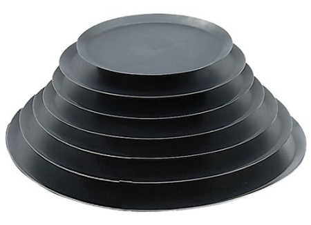 Противень для пиццы d=24 см. голубая сталь 1,5 мм. De Buyer /1/5/