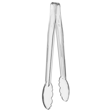 Щипцы универсальные 30 см. поликарбонат, прозрачные (до +120°C) MGprof /1/20/