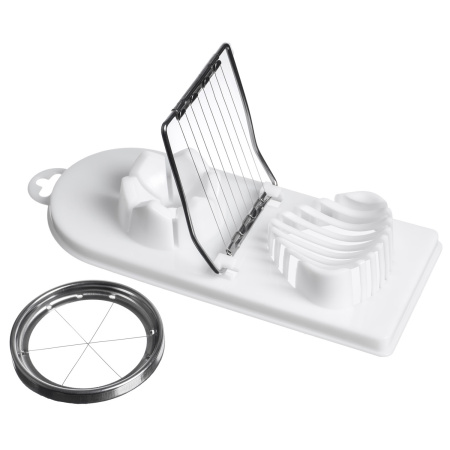 Яйцерезка 20*8,5 см. пластик. корпус, проволока, двойная /1/