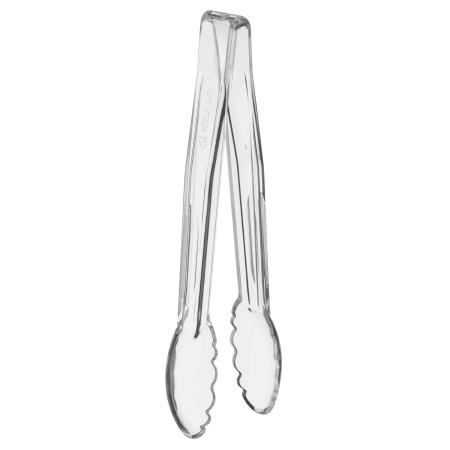 Щипцы универсальные 24 см. поликарбонат, прозрачные (до +120°C) MGprof /1/20/