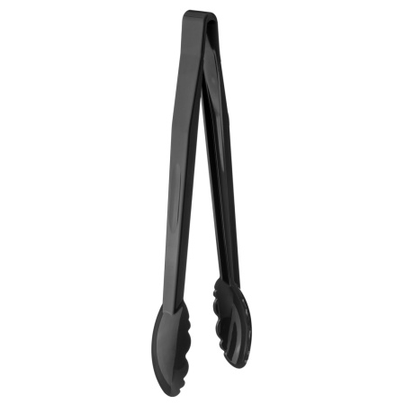 Щипцы универсальные 30 см. поликарбонат, черные (до +120°C) MGprof /1/20/