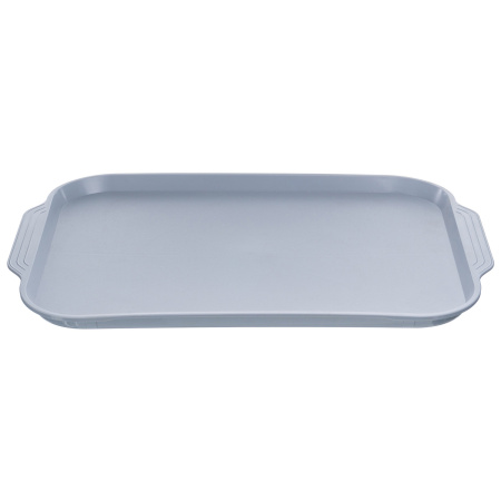 Поднос 45*34,5 см. серый (107) поверхность шагрень MGprof /1/10/